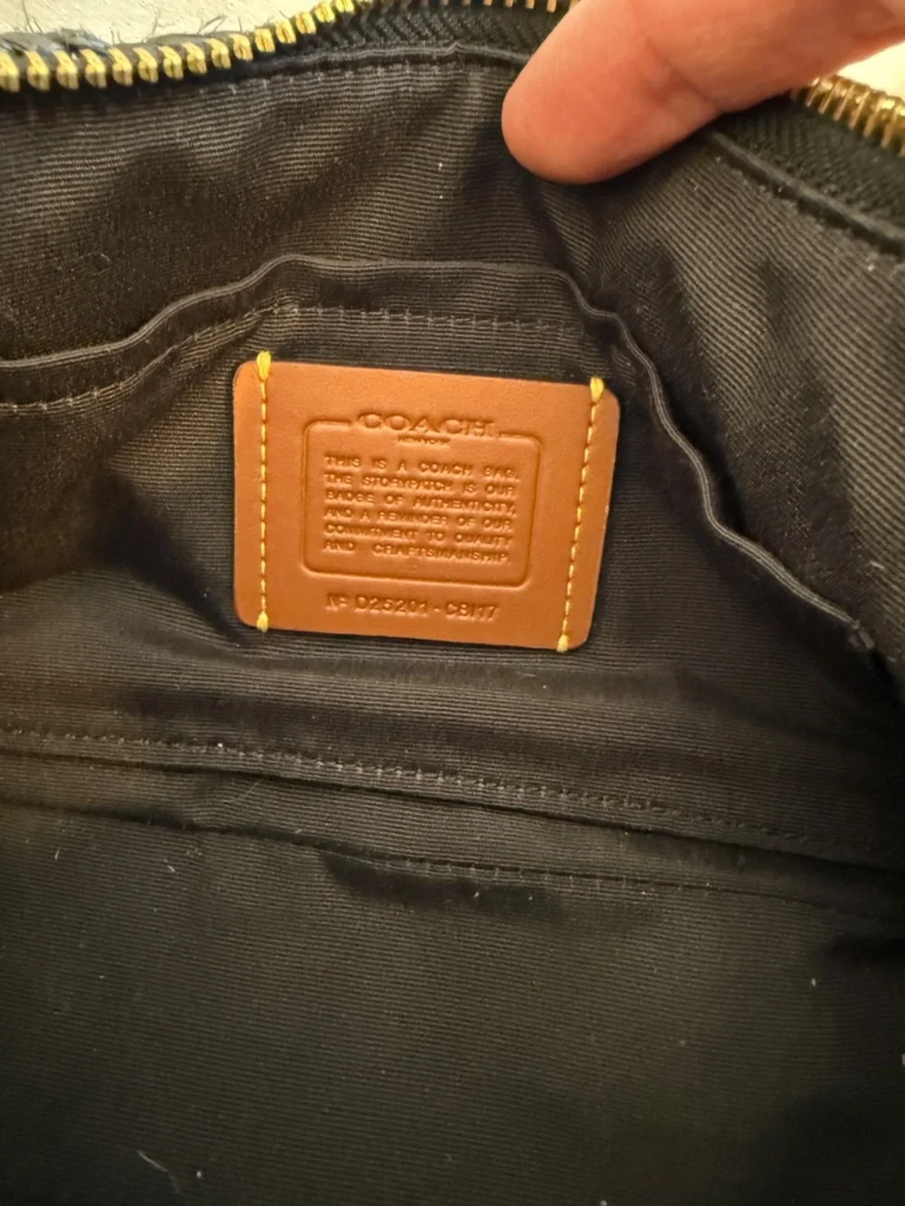 Coach Teri Mini Shoulder Bag in Black Straw - Picture 2 of 5